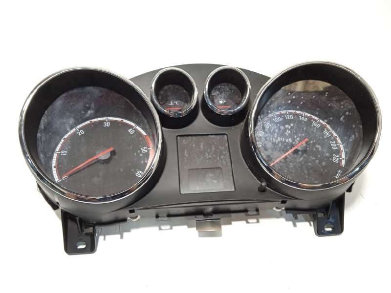 Recambio de cuadro instrumentos para opel meriva b essentia referencia OEM IAM 13346182 - Blanco 2