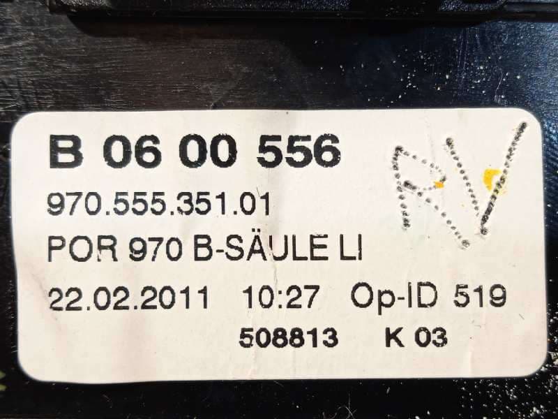Recambio de aireador para porsche panamera 4 referencia OEM IAM 970555351 - Negro 4