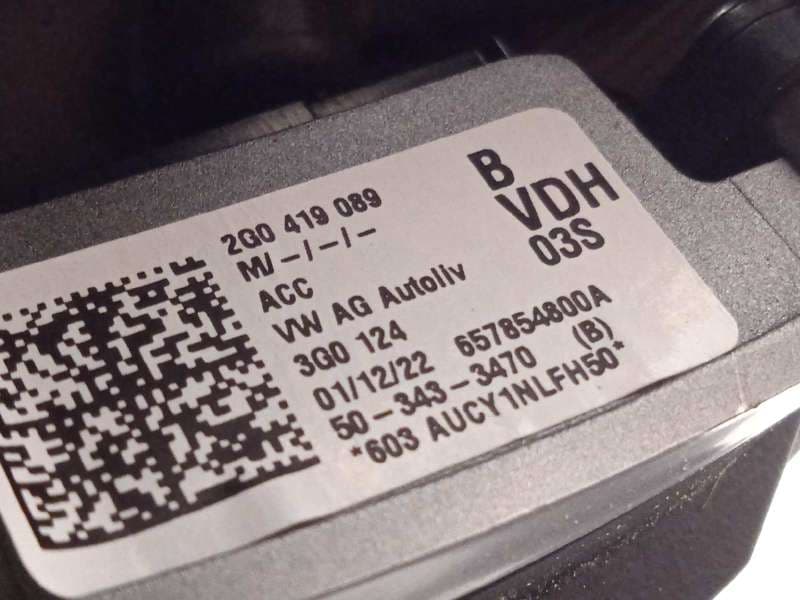 Recambio de volante para volkswagen t-roc 1.0 tsi referencia OEM IAM 2G0419089BVDH - Gris 5