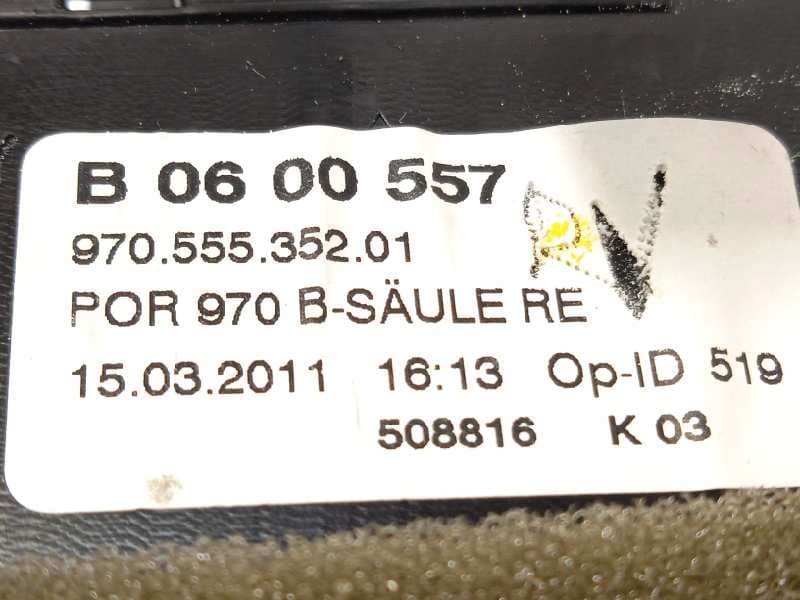 Recambio de aireador para porsche panamera 4 referencia OEM IAM 970555352 - Negro 3