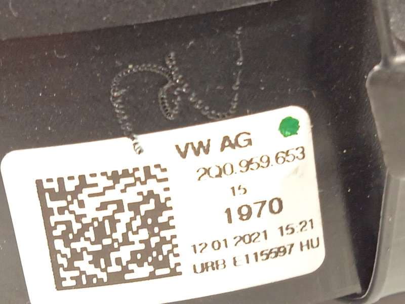 Recambio de anillo airbag para skoda fabia 1.0 tsi referencia OEM IAM 2Q0959653 - Azul 3
