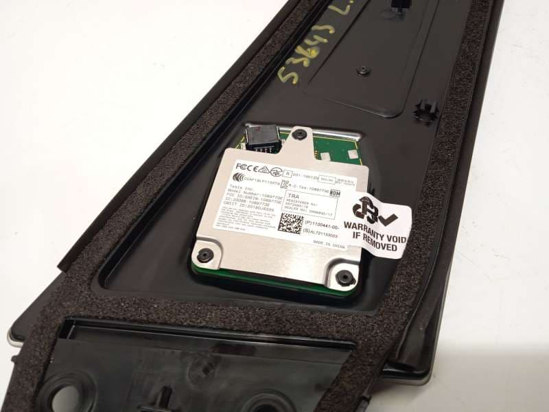 Recambio de embellecedor para tesla model 3 ev referencia OEM IAM 110925500I - Blanco 4