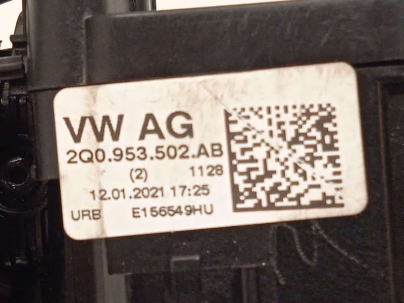 Recambio de mando intermitentes para skoda fabia 1.0 tsi referencia OEM IAM 2Q0953521AG - Azul 5