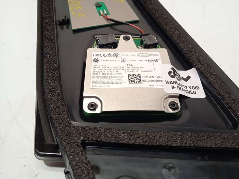 Recambio de embellecedor para tesla model 3 ev referencia OEM IAM 110925300I - Blanco 4