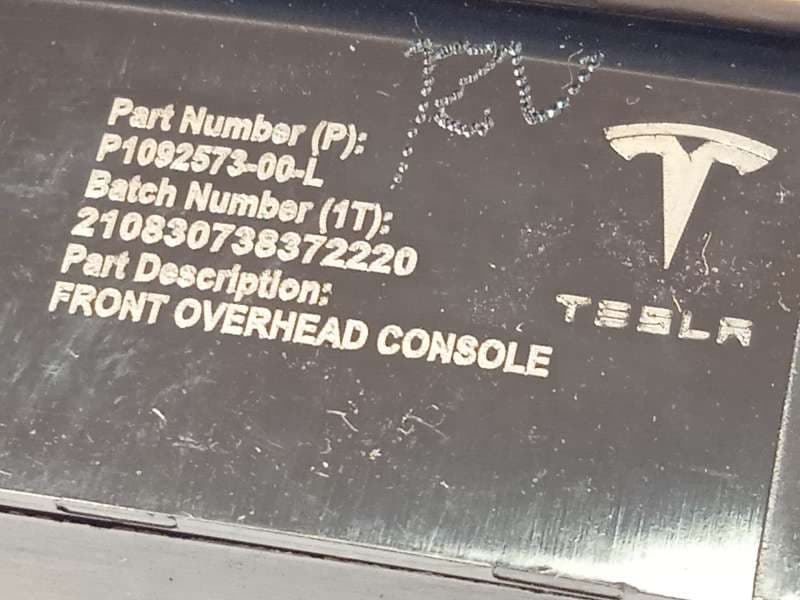Recambio de luz interior para tesla model 3 ev referencia OEM IAM 109257300L P109257300L - Blanco 4