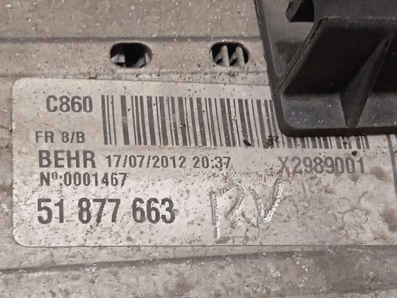 Recambio de intercooler para fiat qubo (300) trekking referencia OEM IAM 51877663 3