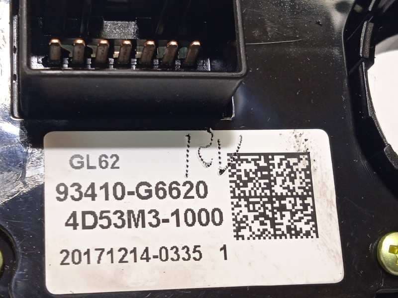 Recambio de mando luces para kia picanto (ja) 1.0 cat referencia OEM IAM 93410G6620 - Negro 4