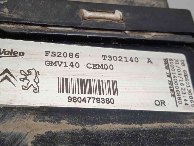 Recambio de electroventilador para peugeot 508 sw active referencia OEM IAM 9804778380 - Gris 3