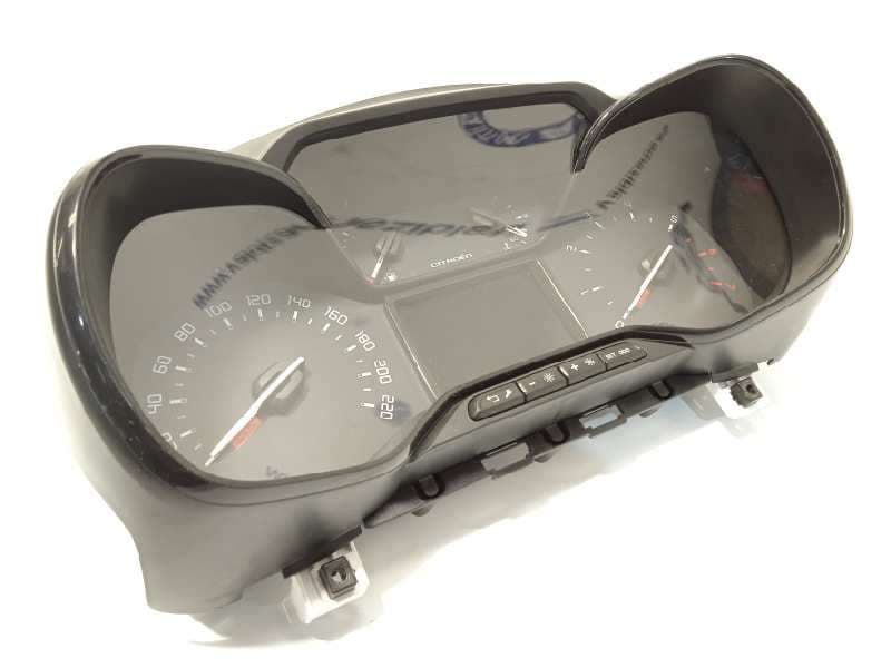 Recambio de cuadro instrumentos para citroën c3 feel referencia OEM IAM 9813361380 - Rojo