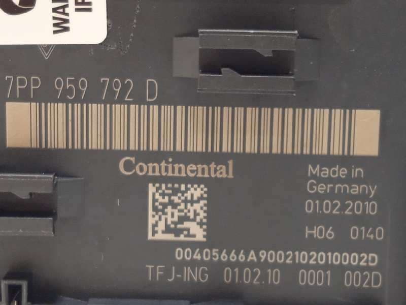 Recambio de modulo confort para porsche panamera 4 s referencia OEM IAM 7PP959792D - Negro 3