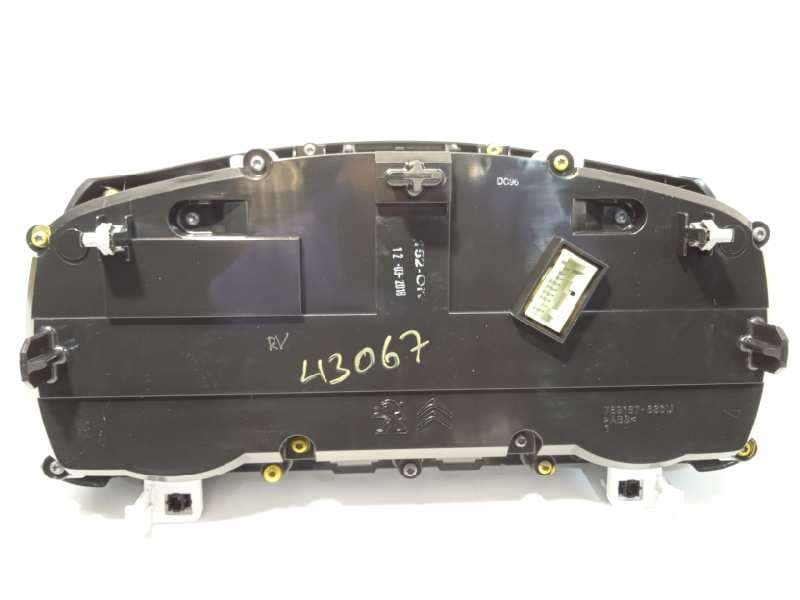Recambio de cuadro instrumentos para citroën c3 feel referencia OEM IAM 9813361380 - Rojo 6