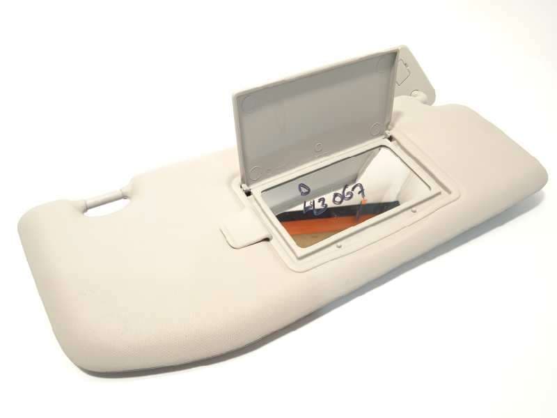 Recambio de parasol derecho para citroën c3 feel referencia OEM IAM 98100807BJ - Rojo
