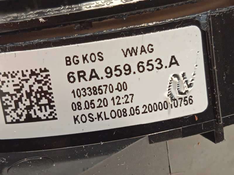 Recambio de anillo airbag para volkswagen t-cross sport referencia OEM IAM 6RA959653A 4