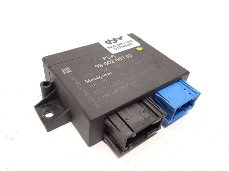 Recambio de modulo electronico para peugeot 5008 style referencia OEM IAM 9800266380 - Negro