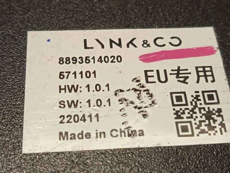 Recambio de modulo electronico para lynk & co 01 phev referencia OEM IAM 8893514020 - Negro 5