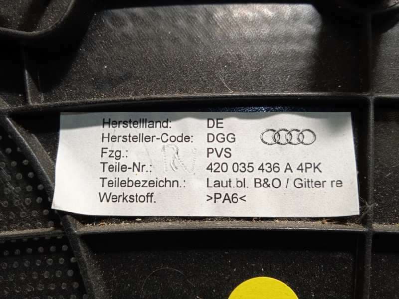 Recambio de moldura para audi r8 (423) 4.2 fsi referencia OEM IAM 420035436A  420035436A4PK - Blanco 4