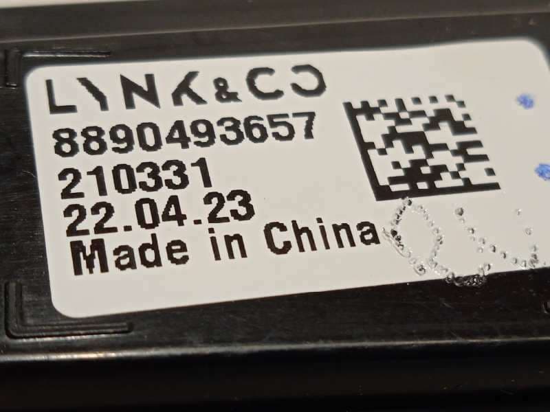Recambio de mando multifuncion para lynk & co 01 phev referencia OEM IAM 8890493657 - Negro 4