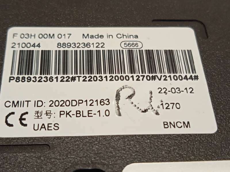 Recambio de modulo electronico para lynk & co 01 phev referencia OEM IAM 8893236122 - Negro 4