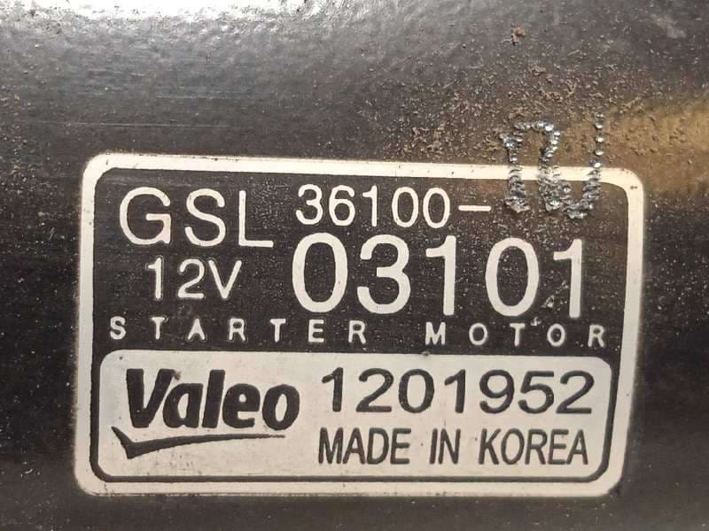 Recambio de motor arranque para hyundai i20 1.2 16v cat referencia OEM IAM 3610003101 - Gris 6