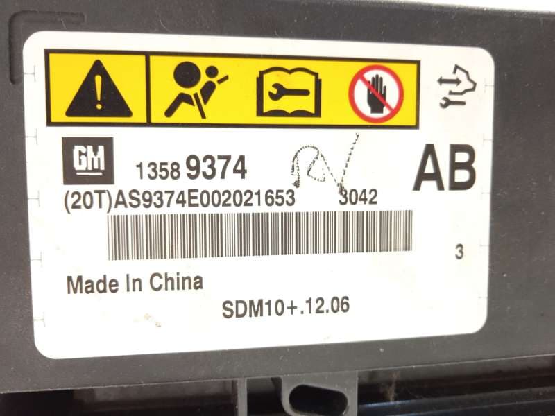 Recambio de centralita airbag para chevrolet orlando lt referencia OEM IAM 13589374 - Negro 4