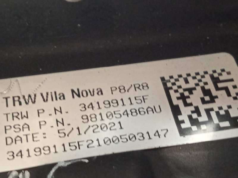 Recambio de volante para peugeot 5008 active referencia OEM IAM 98105486AU - Azul 5