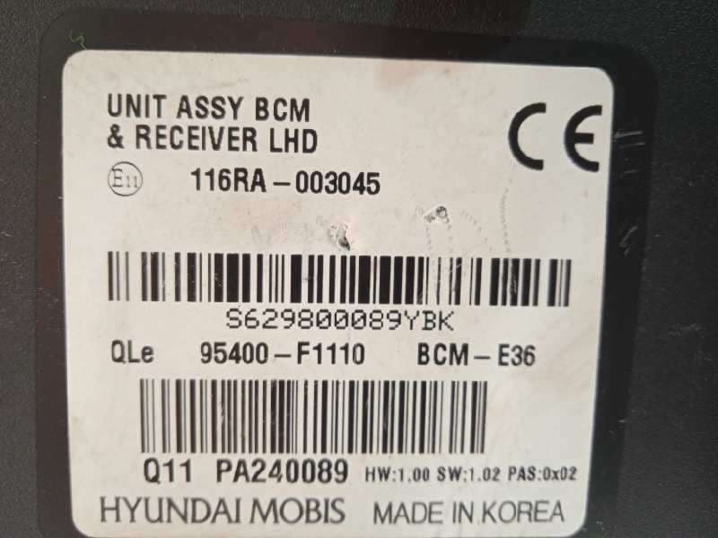 Recambio de modulo electronico para kia sportage 1.6 cat referencia OEM IAM 95400F1110 - Blanco 4