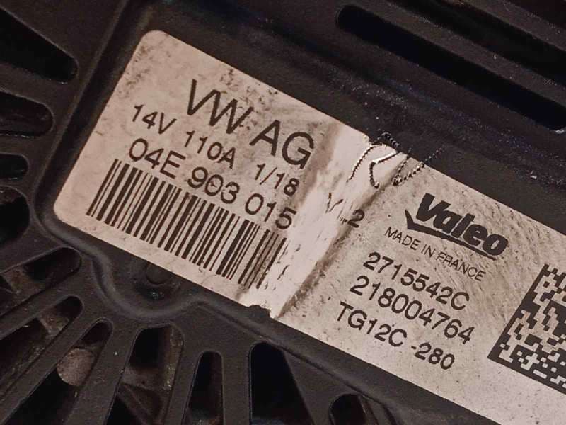 Recambio de alternador para skoda fabia style referencia OEM IAM 04E903015  TG12C280 - Negro 4