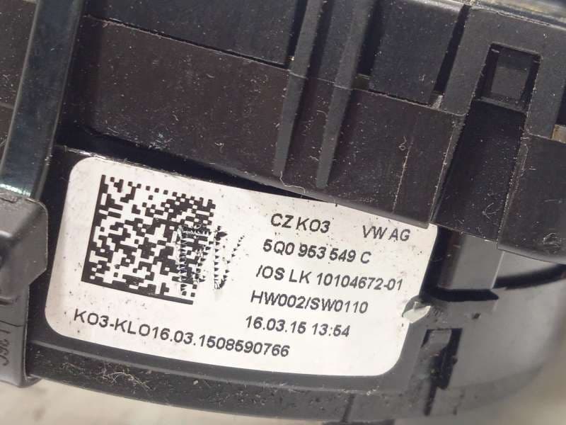 Recambio de anillo airbag para seat leon st (5f8) 2.0 tdi referencia OEM IAM 5Q0953549C - Negro 3