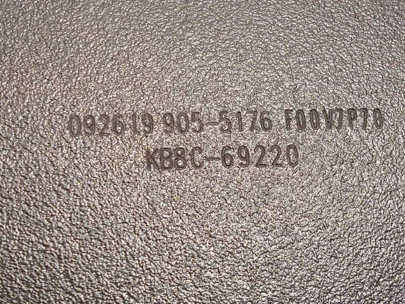 Recambio de espejo interior para mazda cx-5 2.0 cat referencia OEM IAM KB8C69220 - Blanco 4
