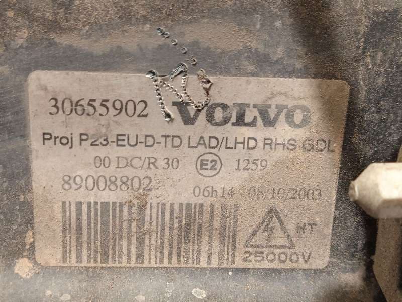 Recambio de faro derecho para volvo s80 i (184) d5 referencia OEM IAM 30655902  89008802 - Azul 6