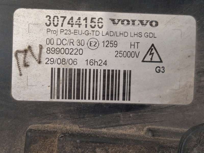 Recambio de faro izquierdo para volvo s80 i (184) d5 referencia OEM IAM 30744156  89900220 - Azul 6
