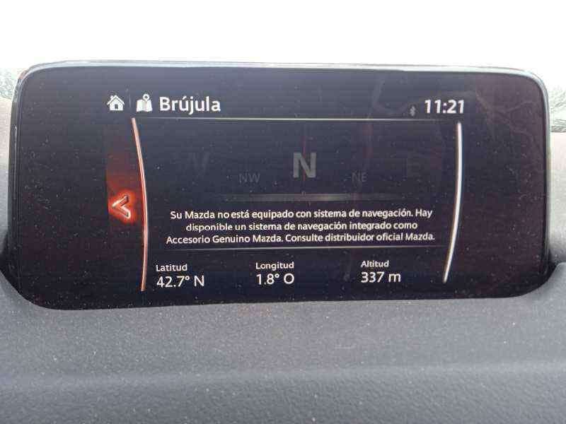 Recambio de pantalla multifuncion para mazda cx-5 2.0 cat referencia OEM IAM K123611J0A - Blanco 5