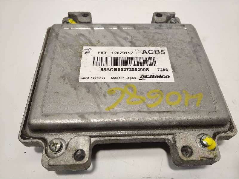 Recambio de centralita motor uce para opel corsa e selective referencia OEM IAM 12679197 - Negro 3