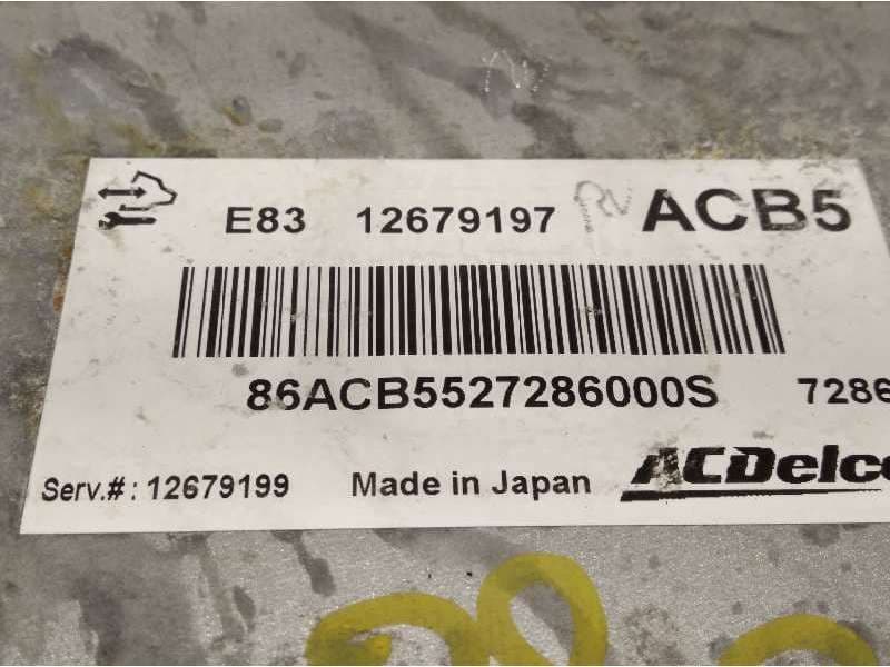 Recambio de centralita motor uce para opel corsa e selective referencia OEM IAM 12679197 - Negro 4