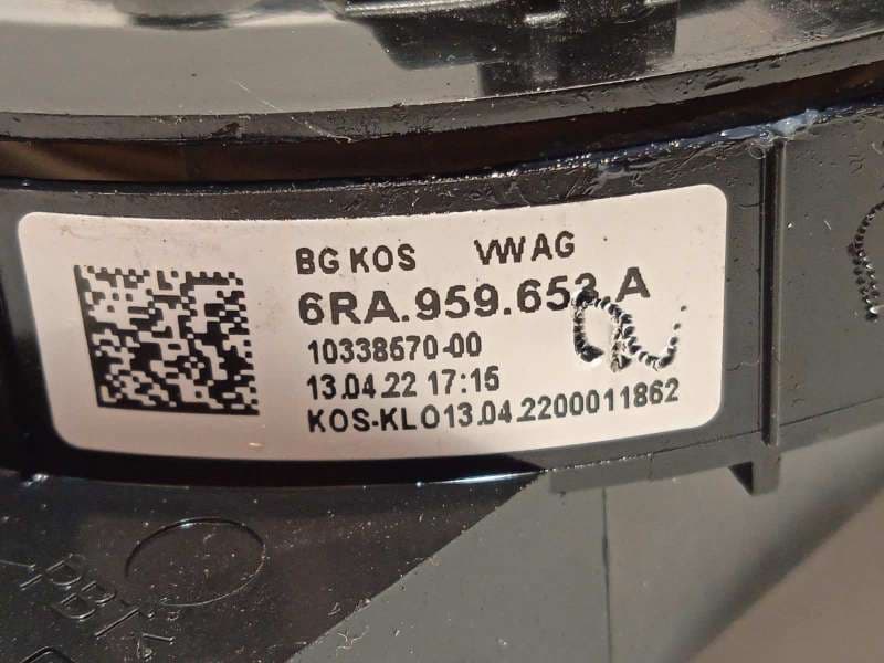 Recambio de anillo airbag para volkswagen t-cross 1.0 tsi referencia OEM IAM 6RA959653A - Azul 4