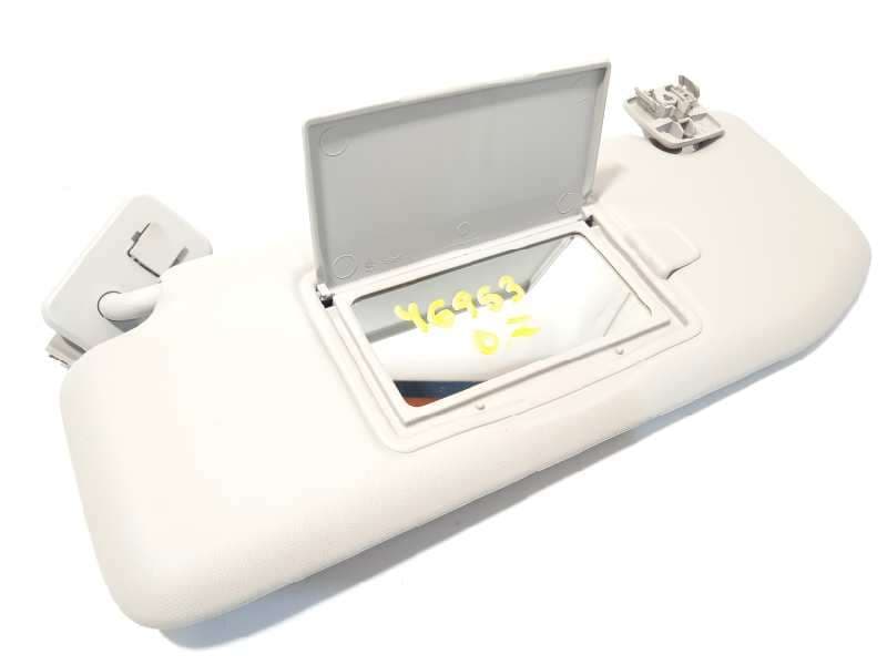 Recambio de parasol izquierdo para citroën c3 origins referencia OEM IAM 96738898BJ - Blanco