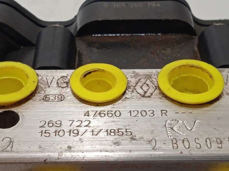 Recambio de abs para renault captur life referencia OEM IAM 476601203R 2265106516 269722 6