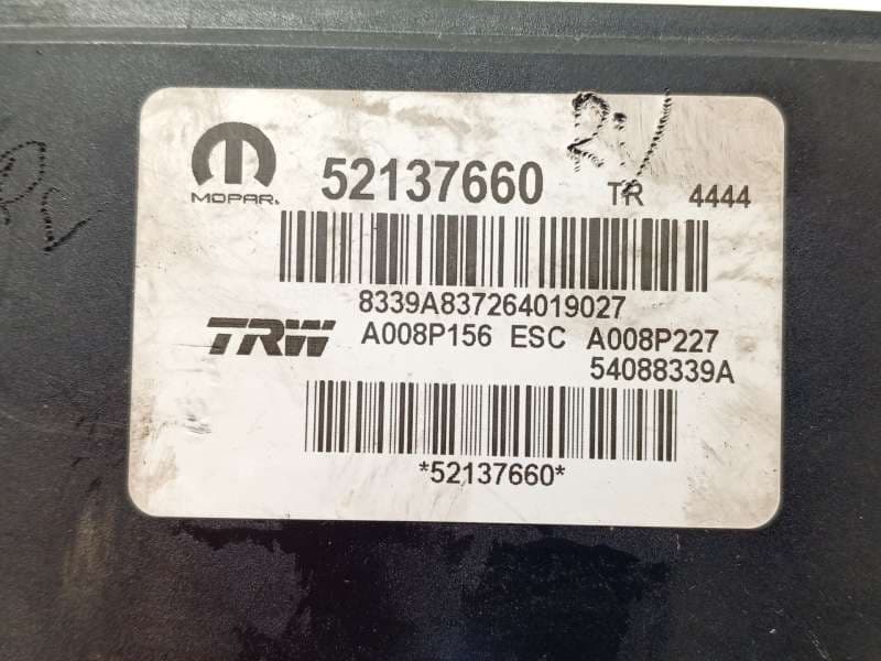 Recambio de abs para fiat 500x (334_) 1.3 (334.axr11) referencia OEM IAM 52137660 54088339A - Blanco 5