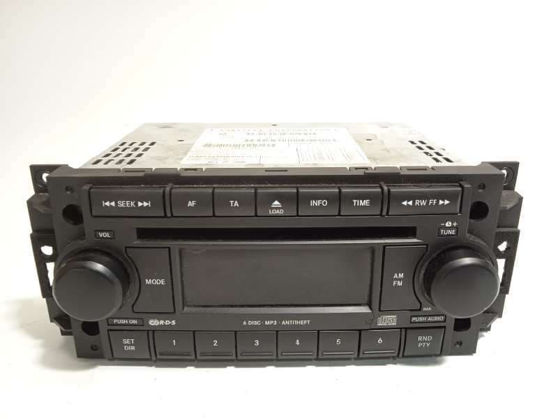 Recambio de sistema audio / radio cd para dodge caliber sxt referencia OEM IAM P05064362AA - Negro 2