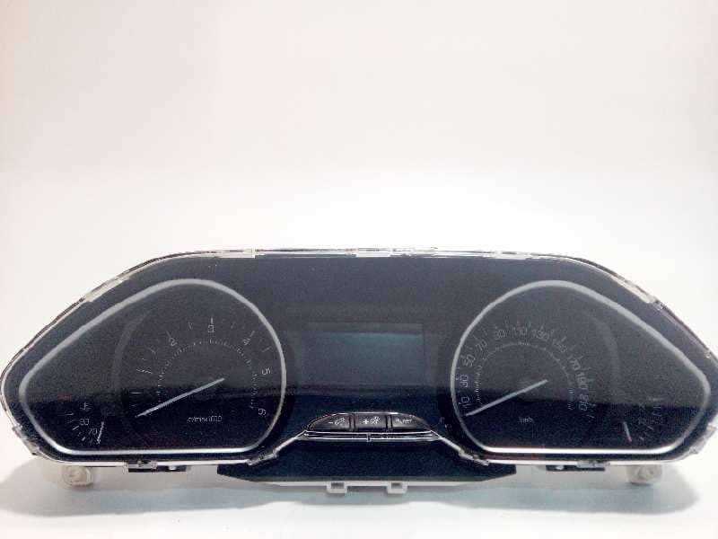Recambio de cuadro instrumentos para peugeot 208 active referencia OEM IAM 9813848980 - Gris