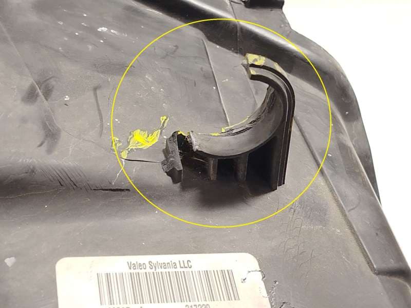 Recambio de faro derecho para dodge avenger 2.0 referencia OEM IAM 5116202AB - Plata 5