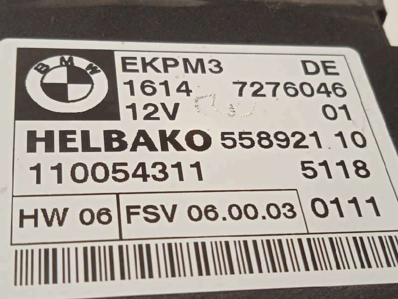 Recambio de rele inyeccion para bmw x6 (e71) xdrive40d referencia OEM IAM 16147276046 - Gris 4