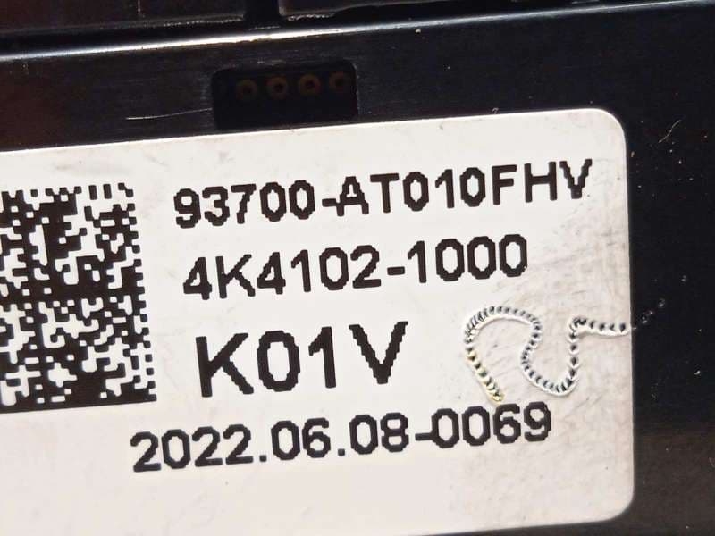 Recambio de mando multifuncion para kia e - niro hibrido referencia OEM IAM 93700AT010FHV - Gris 4