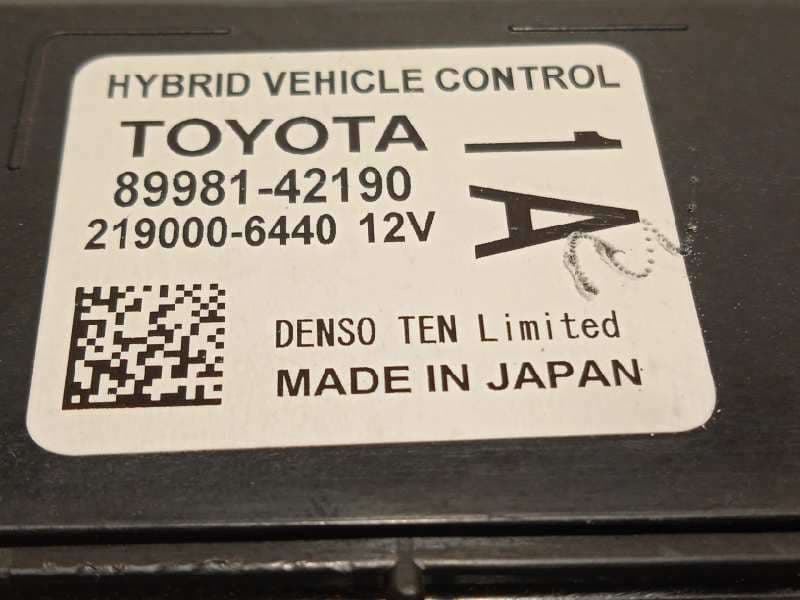 Recambio de modulo electronico para toyota rav4 referencia OEM IAM 8998142190  2190006440 - Gris 4