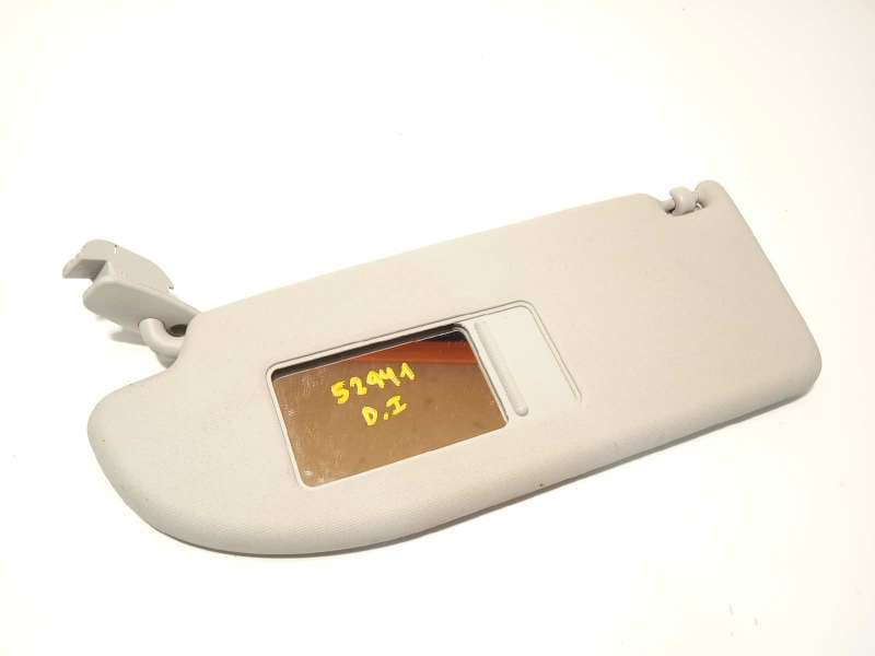 Recambio de parasol izquierdo para seat ibiza (6p1) style referencia OEM IAM 6J0857551 - Blanco