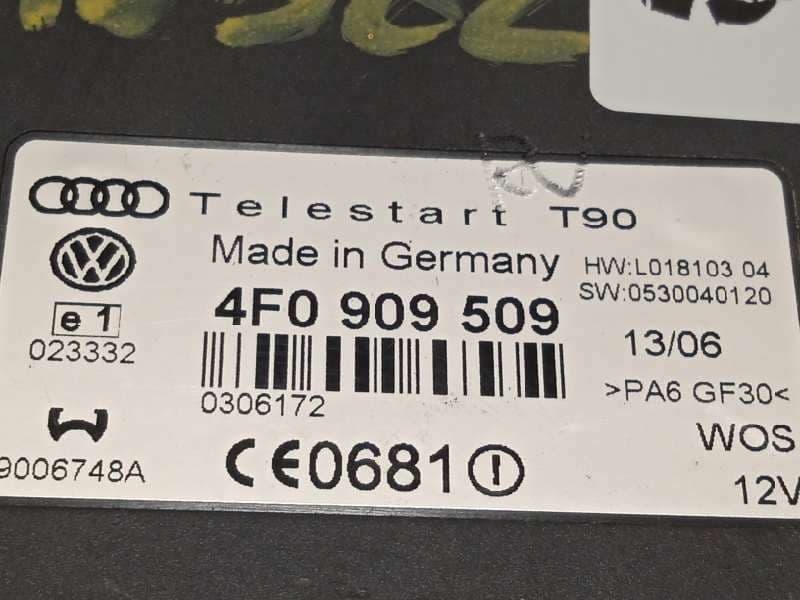 Recambio de modulo electronico para audi q7 (4l) 3.0 tdi referencia OEM IAM 4F0909509 - Verde 4
