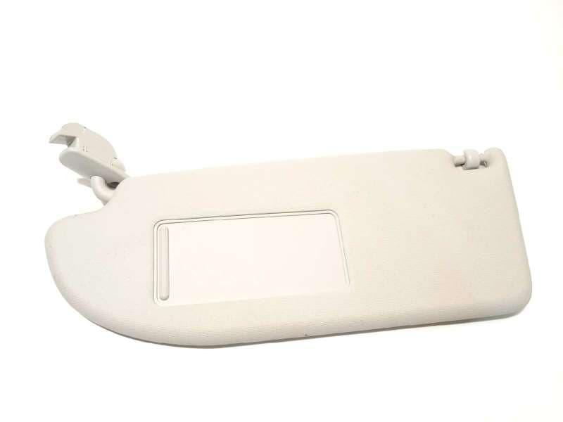 Recambio de parasol izquierdo para seat ibiza (6p1) style referencia OEM IAM 6J0857551 - Blanco 2