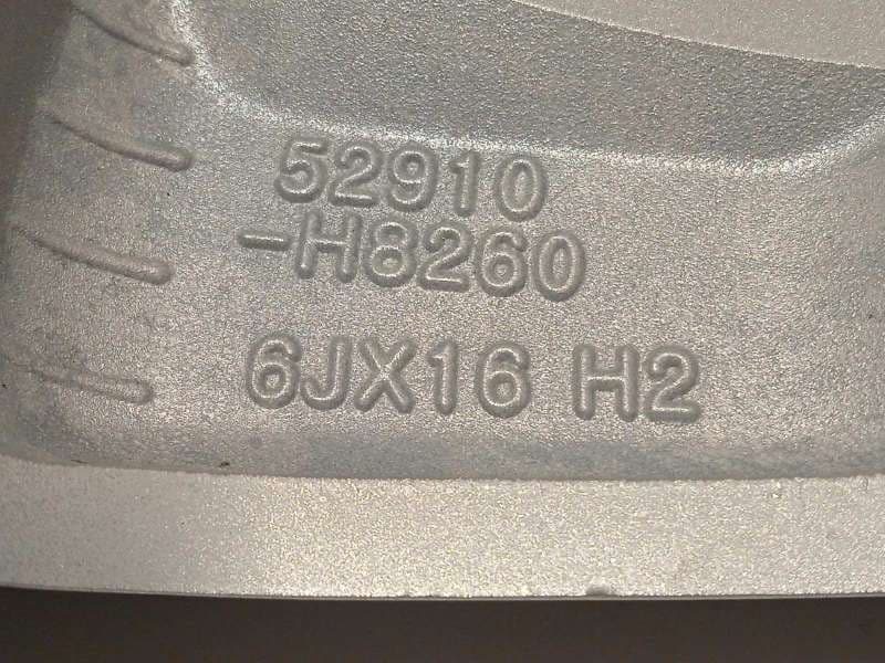 Recambio de llanta para kia rio (yb) 1.0 tgdi cat referencia OEM IAM 52910H8260 - Rojo 5
