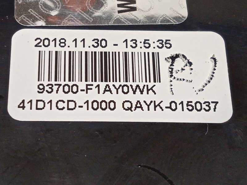 Recambio de mando multifuncion para kia sportage 1.6 cat referencia OEM IAM 93700F1AY0WK - Azul 5