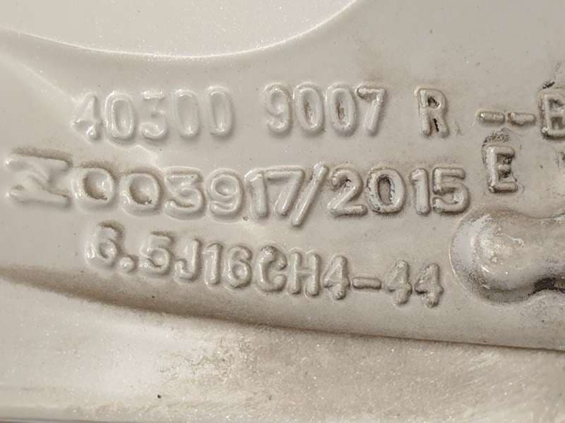Recambio de llanta para renault clio iv (bh_) 0.9 tce 90 referencia OEM IAM 403009007R 6